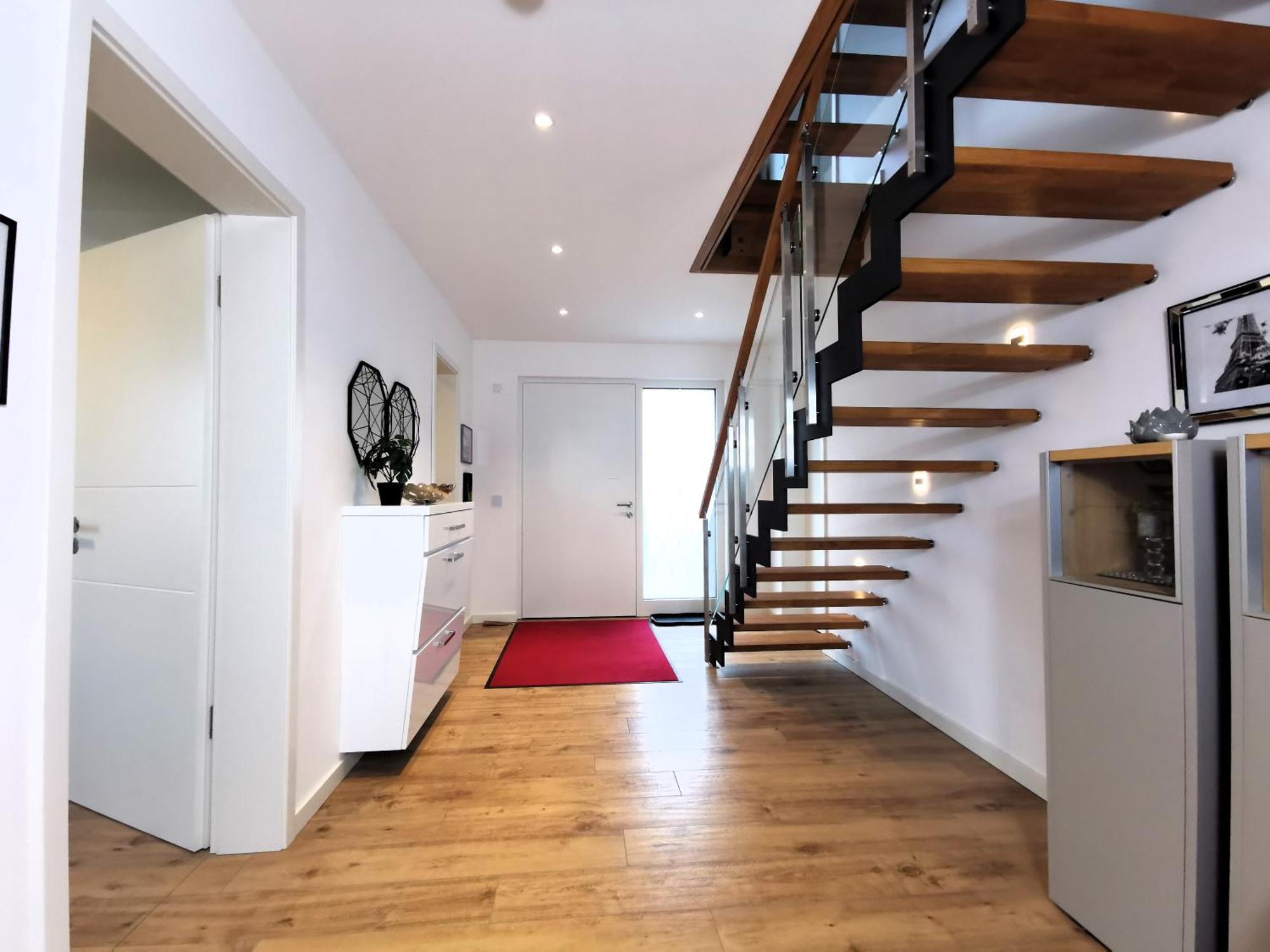Bohnapartments Luxury Villa Berlin - 210Qm - Wintergarten - Kamin - 4 Kostenlose Parkplaetze - 6 Schlafzimmer - Neubau - Luxusausstattung Birkenwerder Zewnętrze zdjęcie