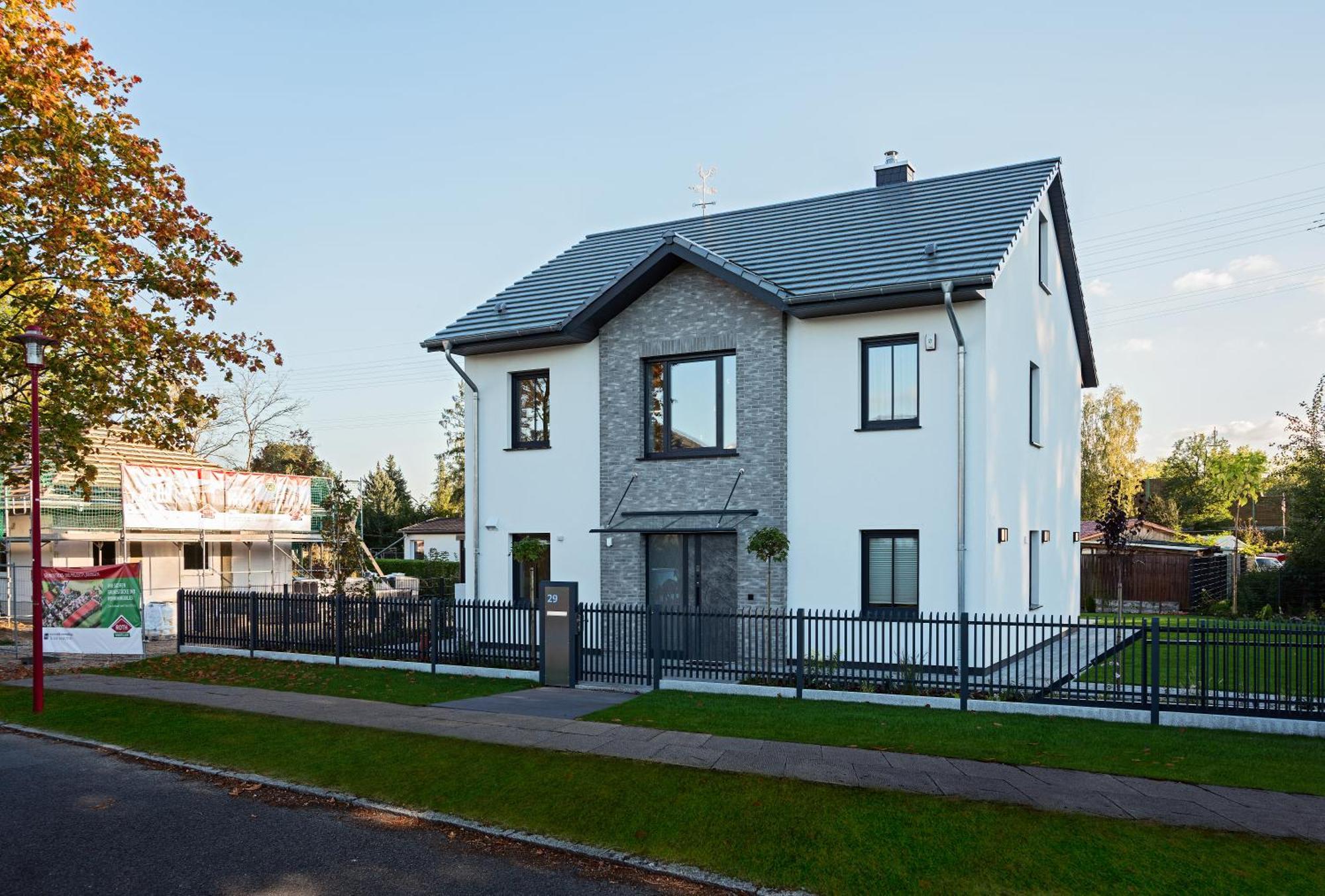 Bohnapartments Luxury Villa Berlin - 210Qm - Wintergarten - Kamin - 4 Kostenlose Parkplaetze - 6 Schlafzimmer - Neubau - Luxusausstattung Birkenwerder Zewnętrze zdjęcie