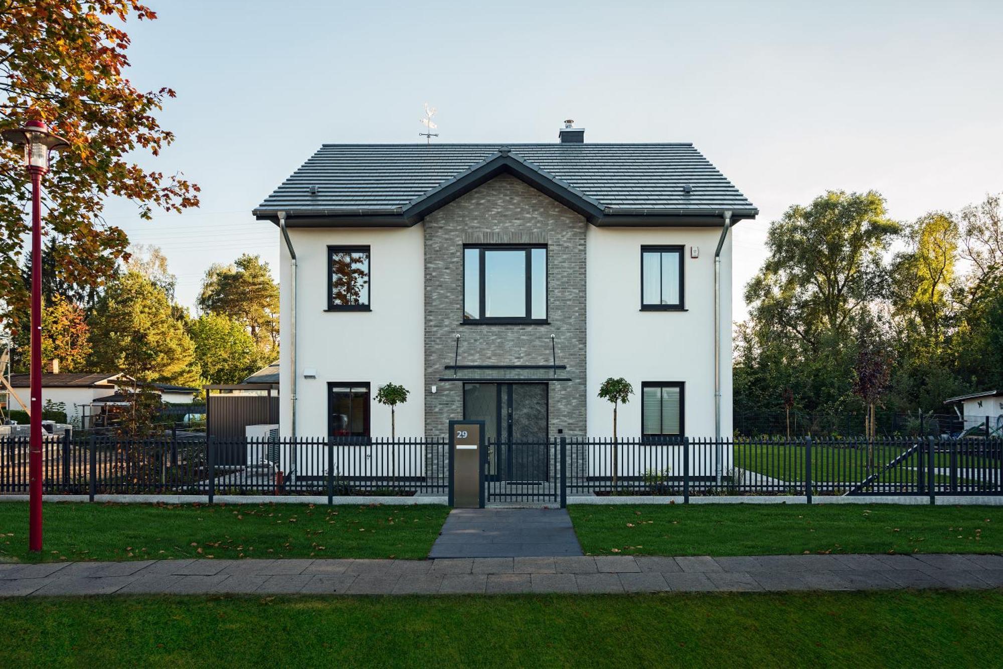 Bohnapartments Luxury Villa Berlin - 210Qm - Wintergarten - Kamin - 4 Kostenlose Parkplaetze - 6 Schlafzimmer - Neubau - Luxusausstattung Birkenwerder Zewnętrze zdjęcie